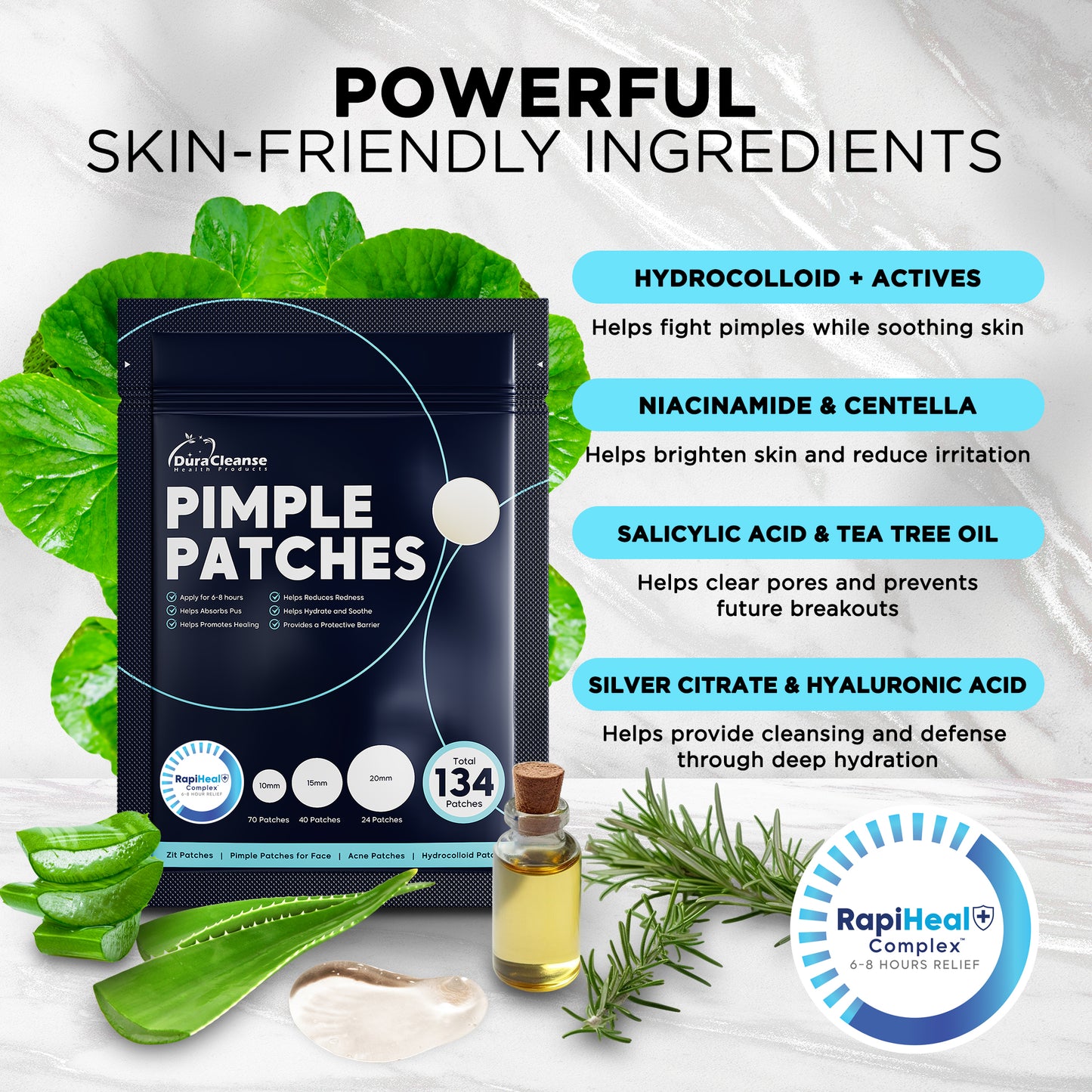 Pimple Patches 3 Sizes (S, M, L)