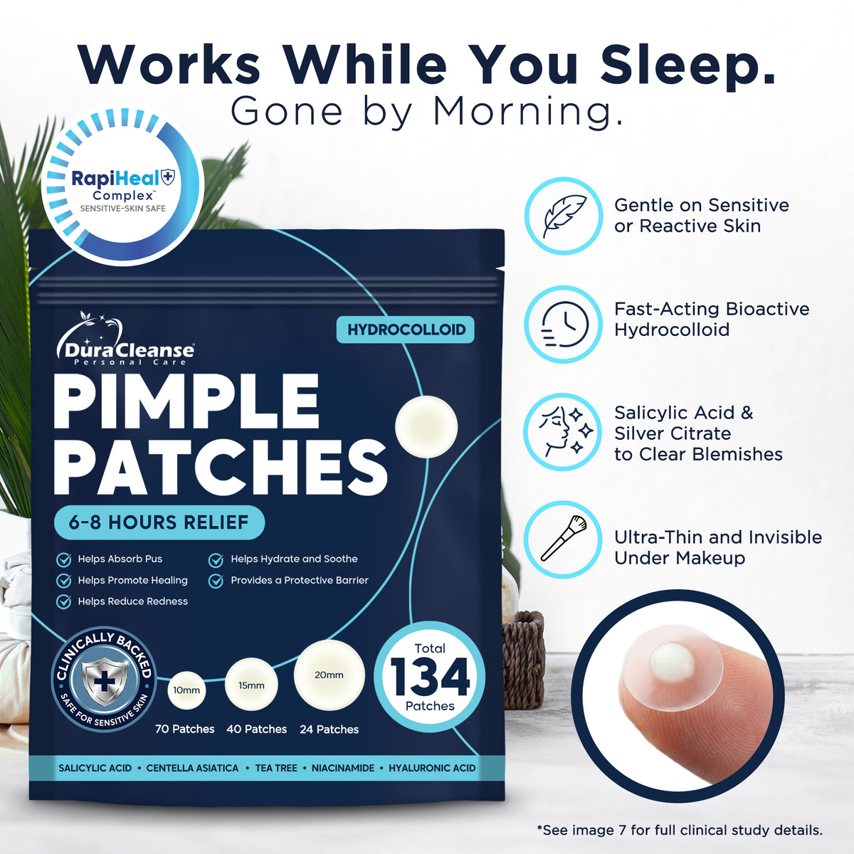 Pimple Patches 3 Sizes (S, M, L)