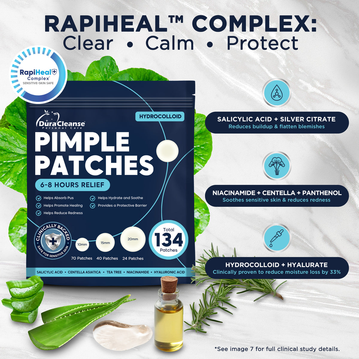 Pimple Patches 3 Sizes (S, M, L)