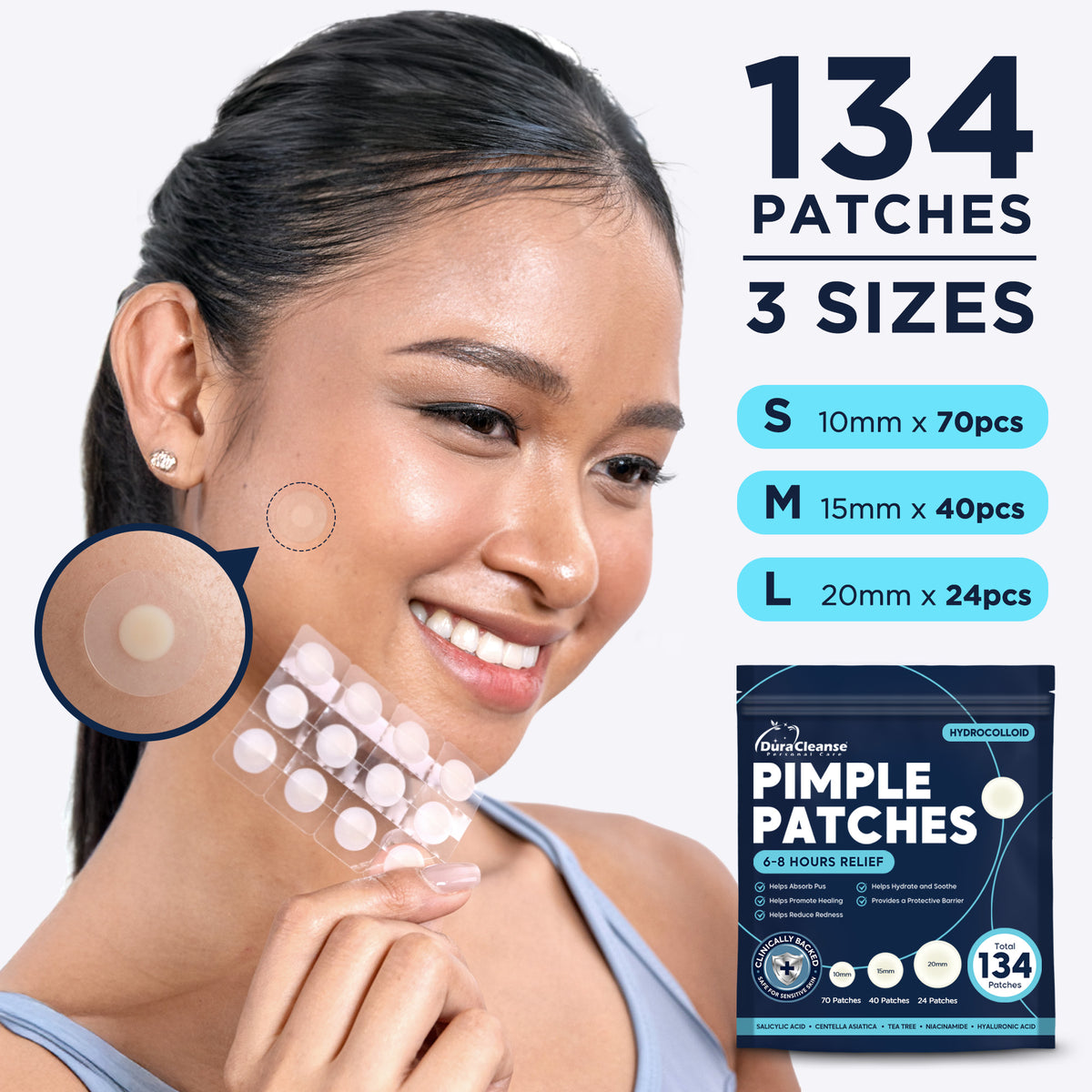 Pimple Patches 3 Sizes (S, M, L)