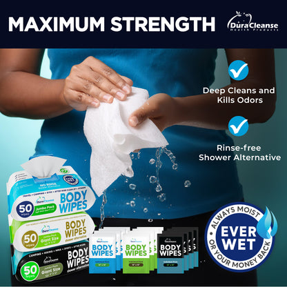 Bundle: Universal + Women + Men Body Wipes